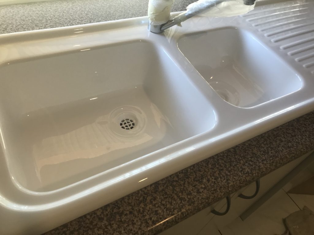 double bowl sink